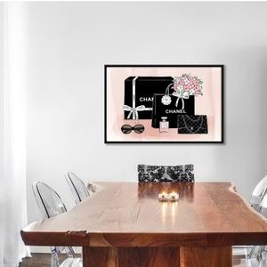 Ladyilly 8 1/2"x11" Framed Wall Art